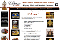 Desktop Screenshot of exquisiteandrare.com